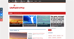 Desktop Screenshot of lifepositiveway.com